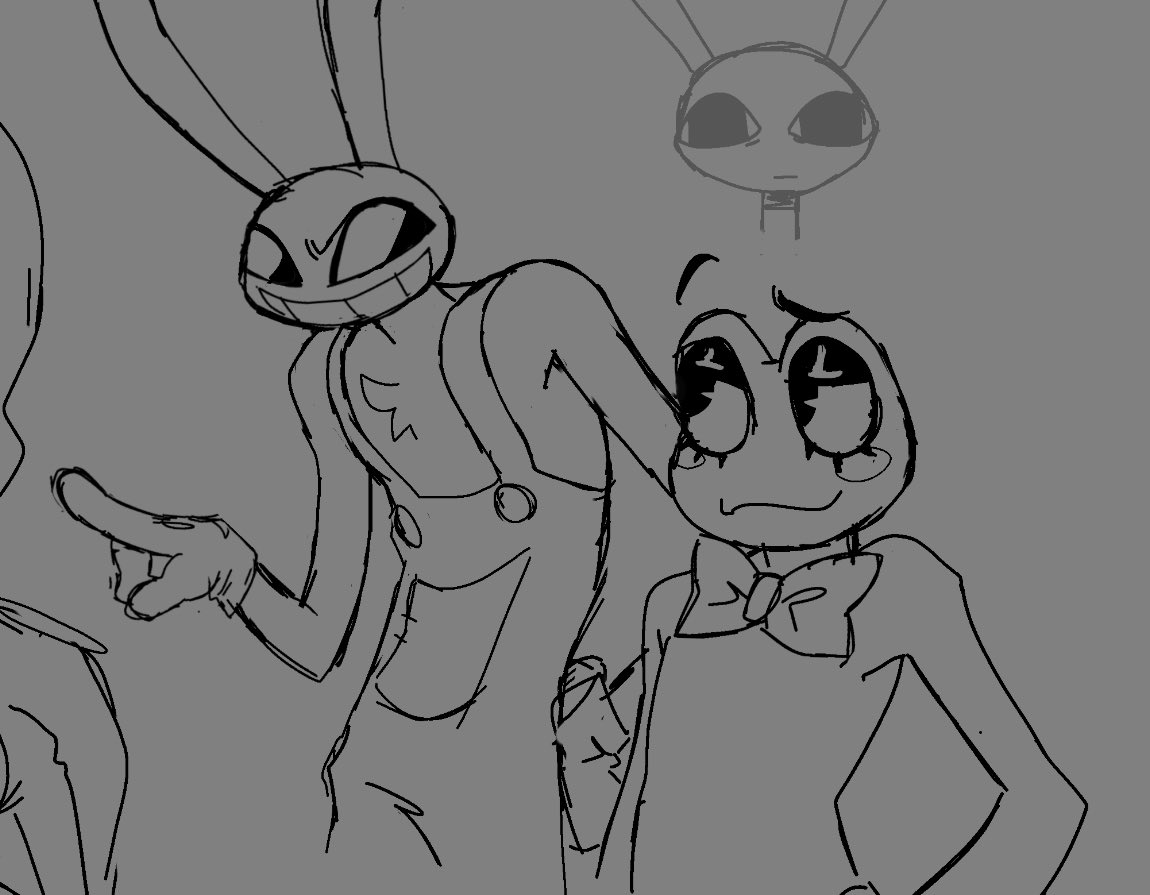 throws rocks at them #jax #ribbit #tadc