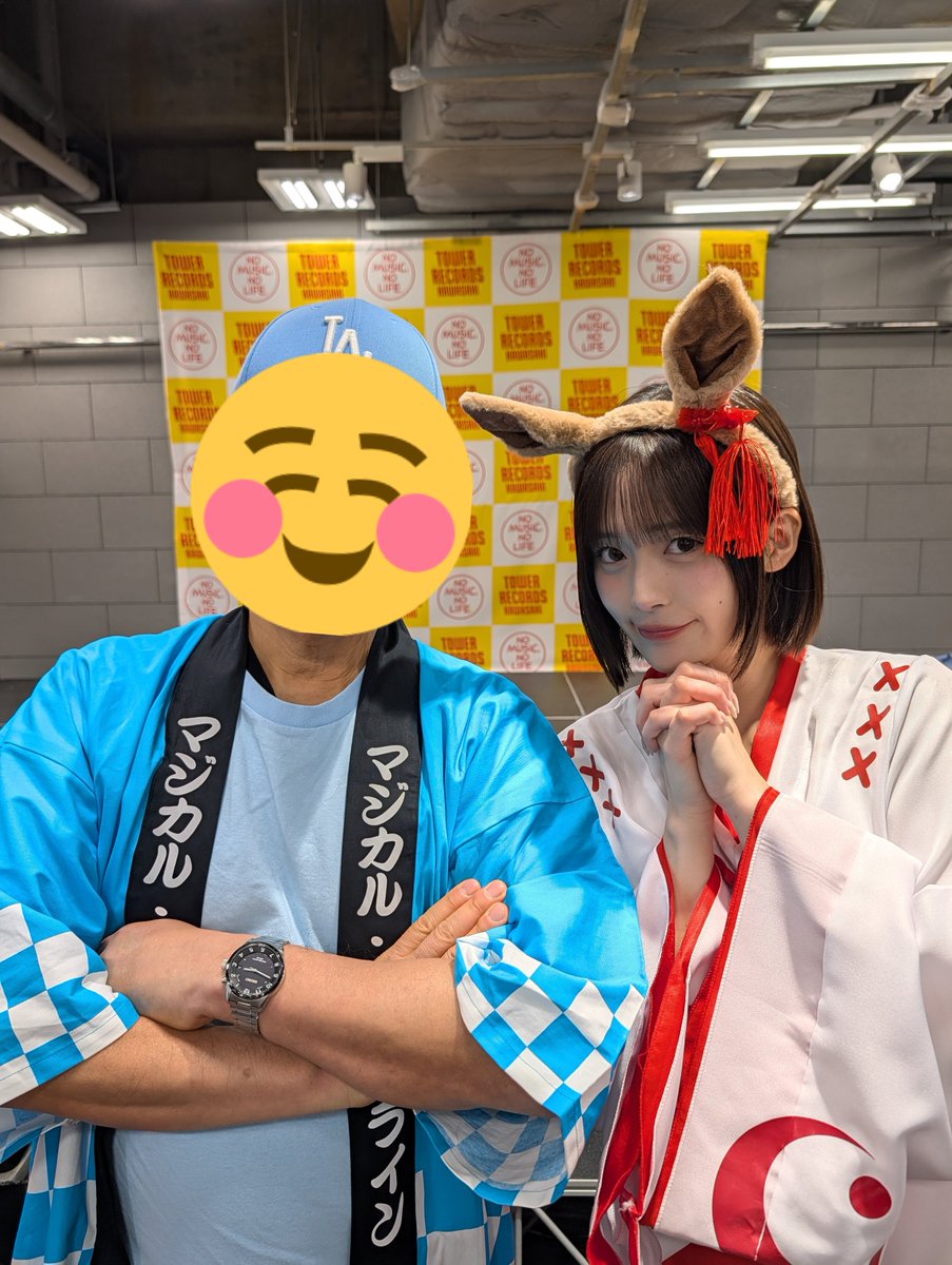 マジパン ミニライブ＆特典会1部@タワーレコード川崎店 たまちゃんにも