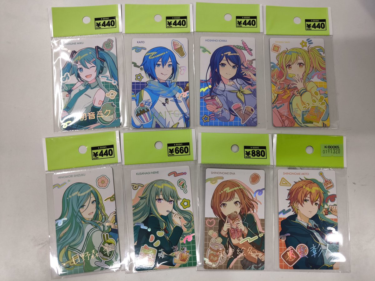 入荷情報】 プロジェクトセカイ バースデー エピカ 箔押し 5th エピカ