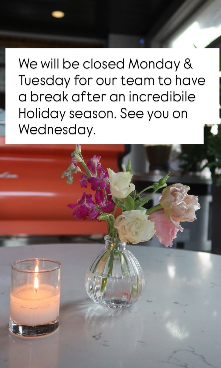 Giving the team a recharge. See you all Wednesday at 7am!!