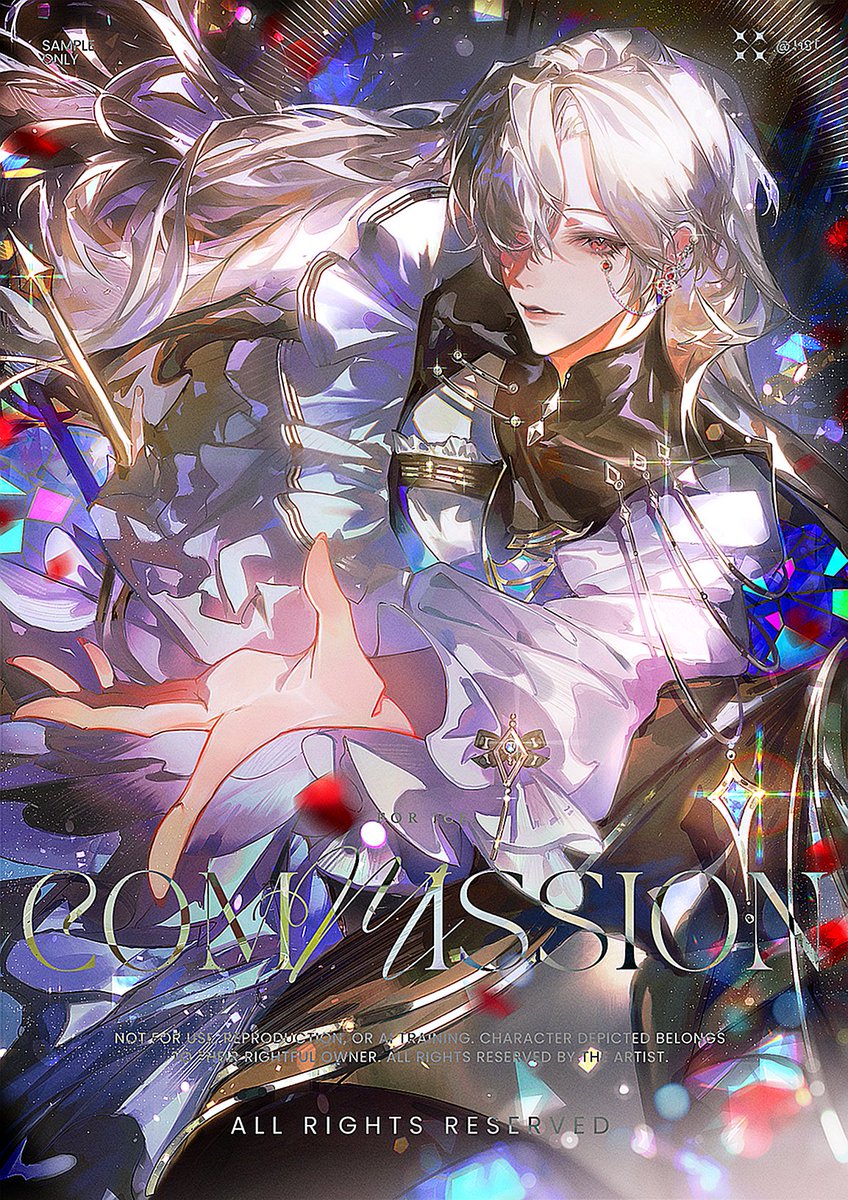 _qhst's tweet image. คอมมิชค่ะ รักสีน้ำเงินแดงที่สุดเลย 🎇 ty for your support!