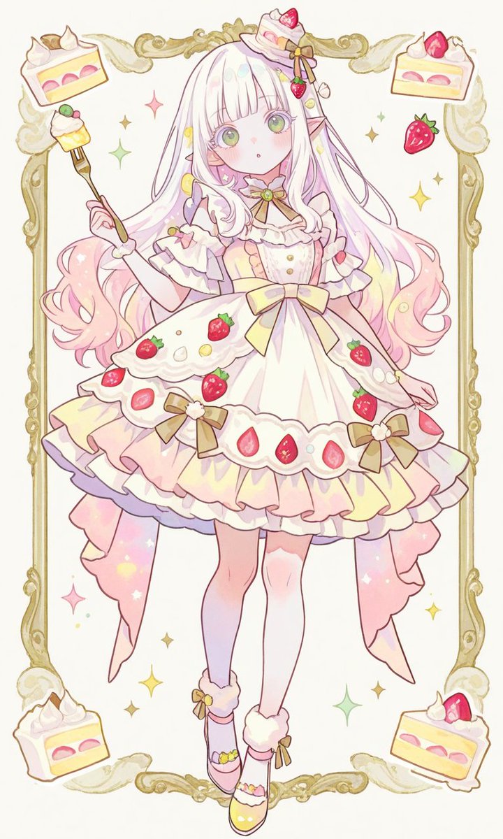 ✨️🍰フォロワー様600人突破🍰✨️

感謝の気持ちを込めて、最近手がけているスイーツシリーズから、ショートケーキ🍰の衣装を公開✨️
既にフォークは持参済です😎
立ち姿の方が安定感あるかも🤔
環境によって左右されますが、興味ある方は是非どうぞ🍓✨
これからもよろしくお願いしますᐕ)ﾉ