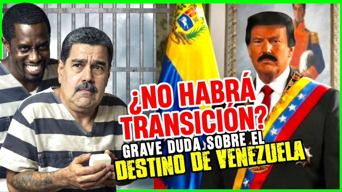 🔴 La PRISIÓN de MADURO es el "INFIERNO en la TIERRA" pero Trump NO QUIERE DEMOCRACIA en VENEZUELA
youtube.com/watch?v=aJKpJY…