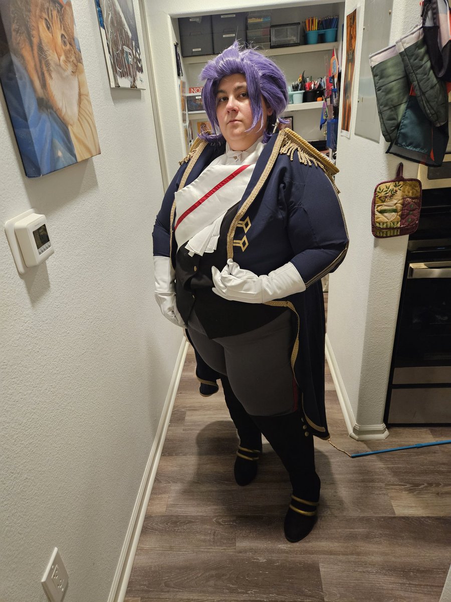 chibistarlyte's tweet photo. costest of my barok van zieks cosplay from the great ace attorney! https://t.co/xCMkTez77V