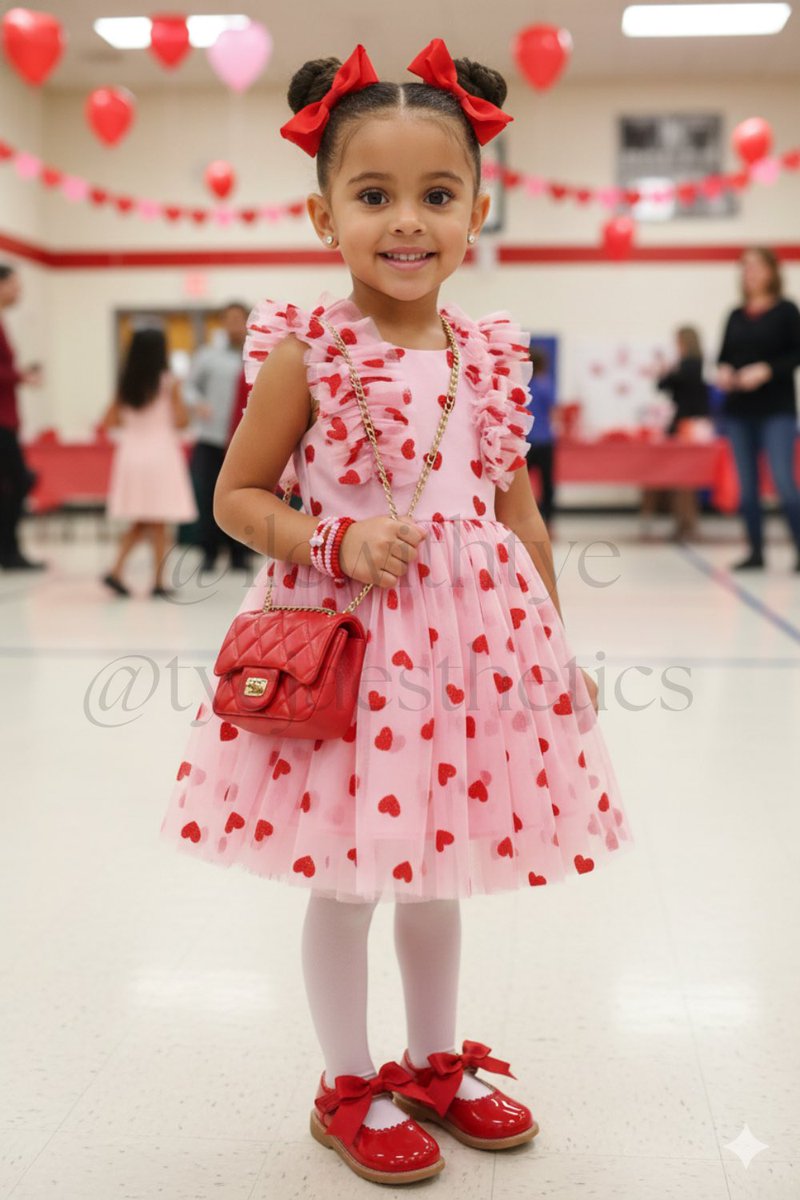 ilcwithtye's tweet image. the cutest look for Valentine’s Day! #ToddlerFashion #ValentinesDay 

amzn.to/4aE5go1