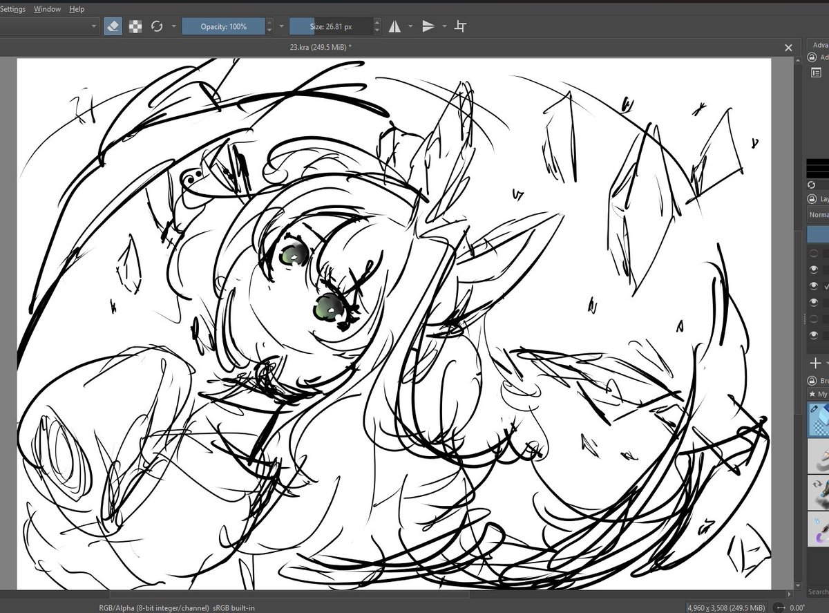 keiritan's tweet image. recent sketches or smt