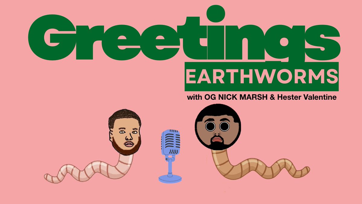 focusOGNICK's tweet image. Episode 001 of Greetings Earthworms w/ @hesterval646 goes up on Wednesday at 10 AM EST.

#Podcasts #UndergroundHipHop #IndieRap #MusicForEarthworms