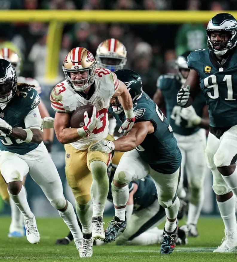 Coach_Yac's tweet image. On a scale of 1-10, how confident are you in the 49ers beating the Eagles in the playoffs?