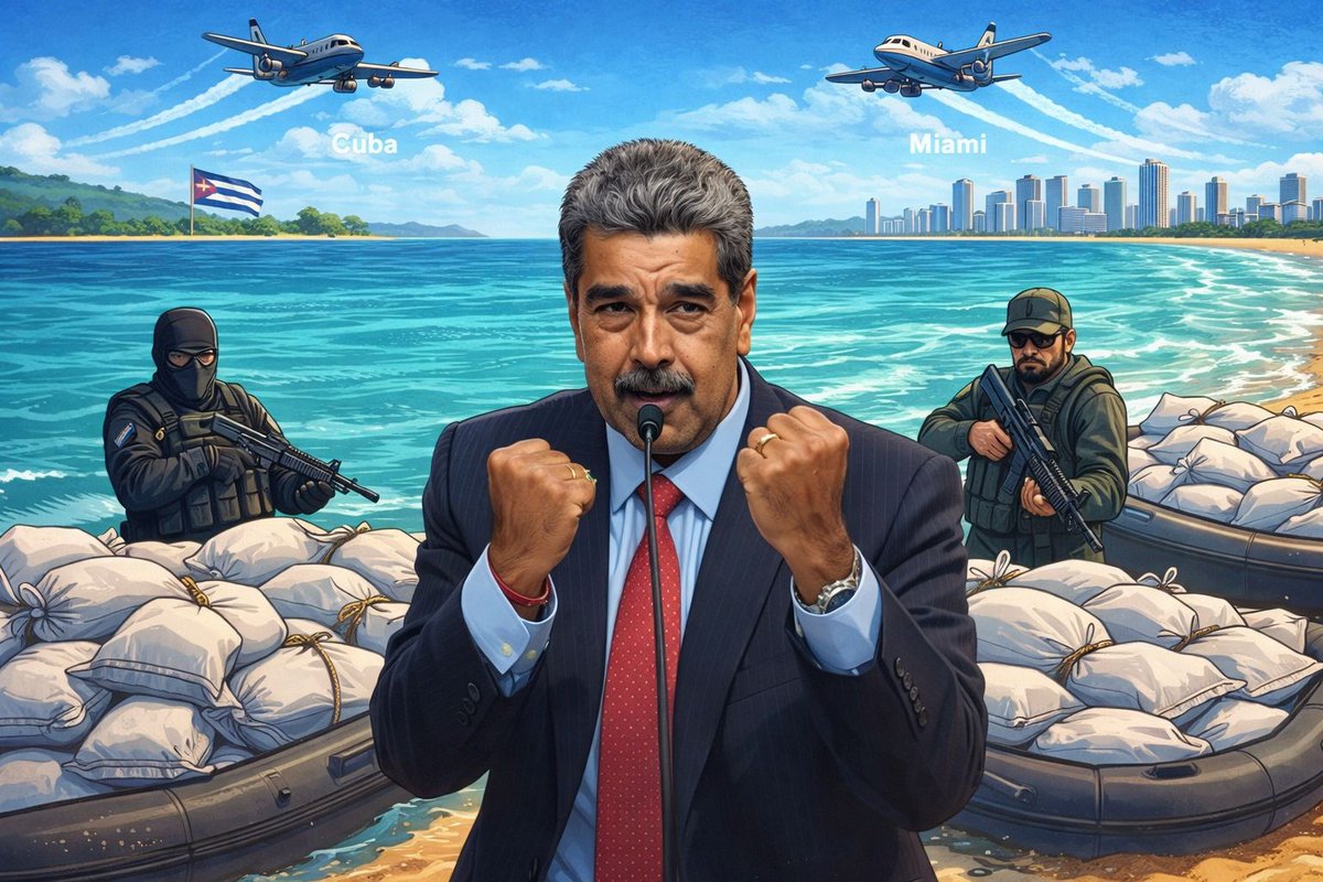 ¿Por qué Estados Unidos acusa a Nicolás Maduro de narcotráfico?
No con opiniones. Con hechos y pruebas.

Leímos completo el documento oficial:
una ACUSACIÓN PENAL FEDERAL presentada por Estados Unidos.

Ahora sí, vamos punto por punto. 🧵