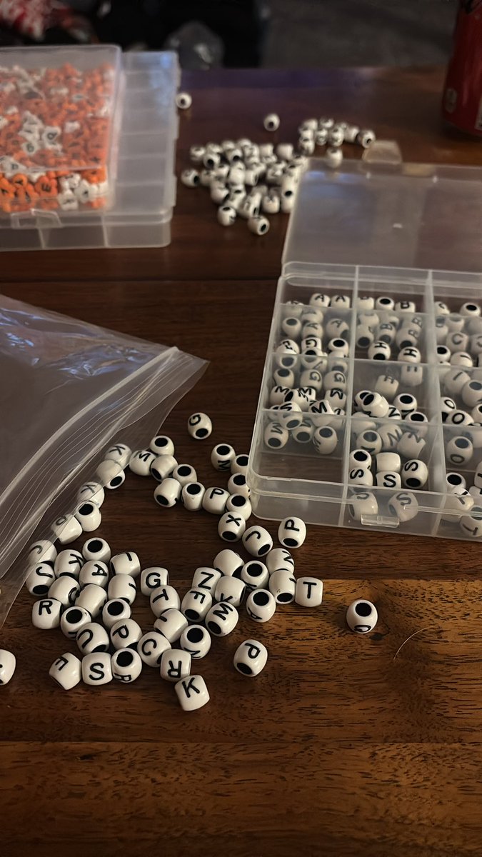 Next season prep has already begun. 

Sort…sort…sort. 

I really know my ABC’s