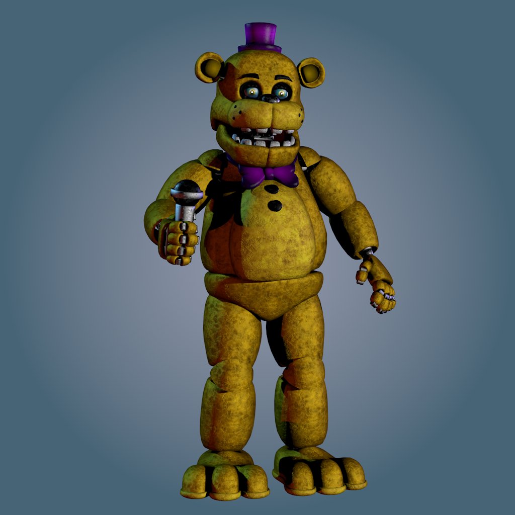 Wicherbitcher's tweet image. Classic Fredbear and Classic Spring Bonnie
#FNaF #FiveNightsatFreddys