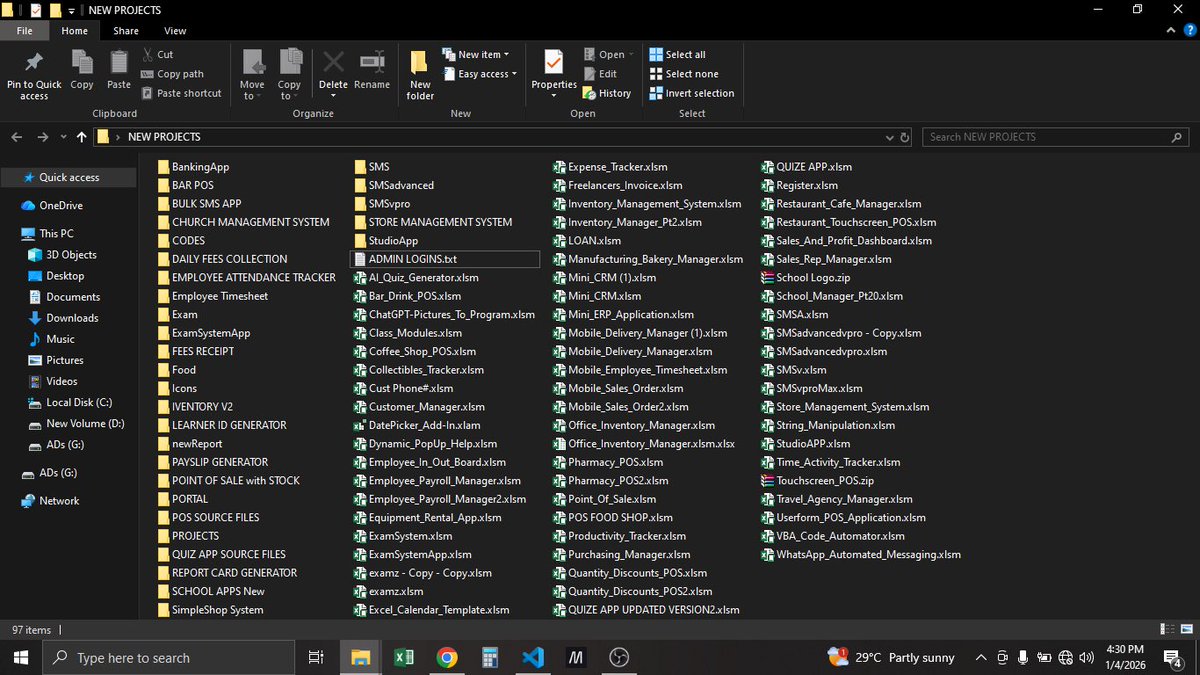 SamuelExcelPro's tweet image. 👀👤 Explore Practical Excel Projects. Get a closer look at real-world Excel solutions designed to improve accuracy, efficiency, and decision-making.

Personal | Schools | Shops | Logistics | Bar/Pub | Churches | etc. DM for your custom-designed Excel sheet. Thank You