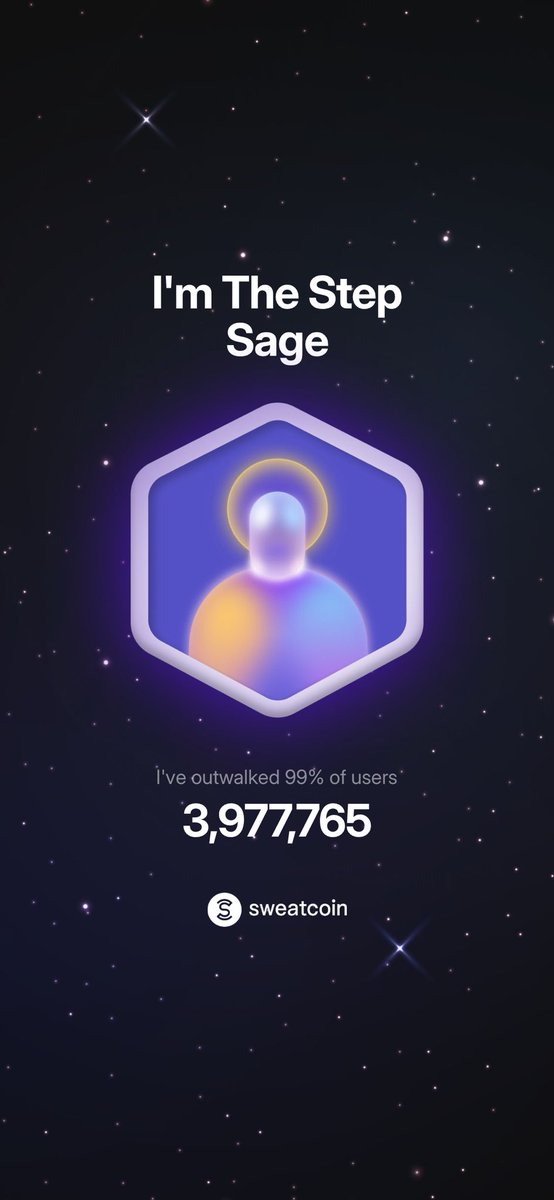 mcmarathoner10's tweet photo. ⁦@Sweatcoin⁩ https://t.co/kN667x7s1H