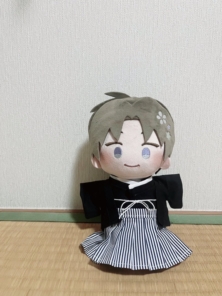 aya007112's tweet photo. 袴作った〜
お正月には間に合わんかったけど���人式には間に合った！！
こっち見てくれてて可愛い♡ https://t.co/j1rjhAw0Tu