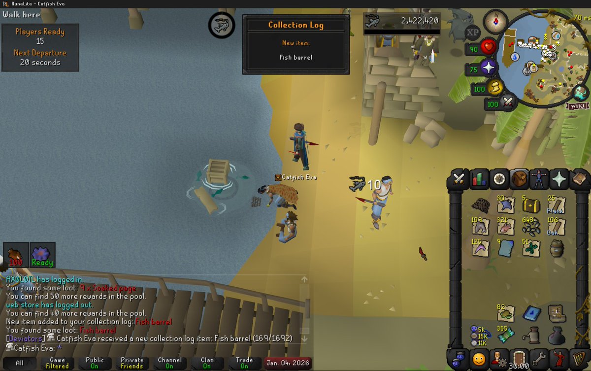 CatFishXP's tweet image. fish barrel on the uim sadge 🐟