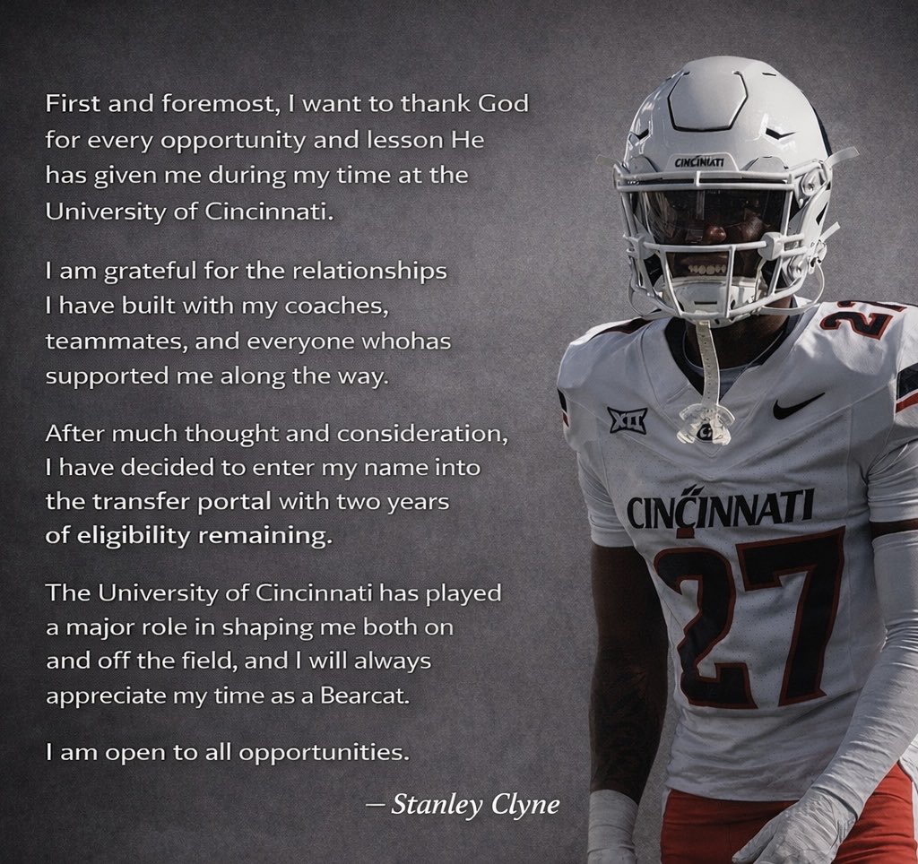 Forever Grateful Cincy ❤️❤️
Open to all Opportunities