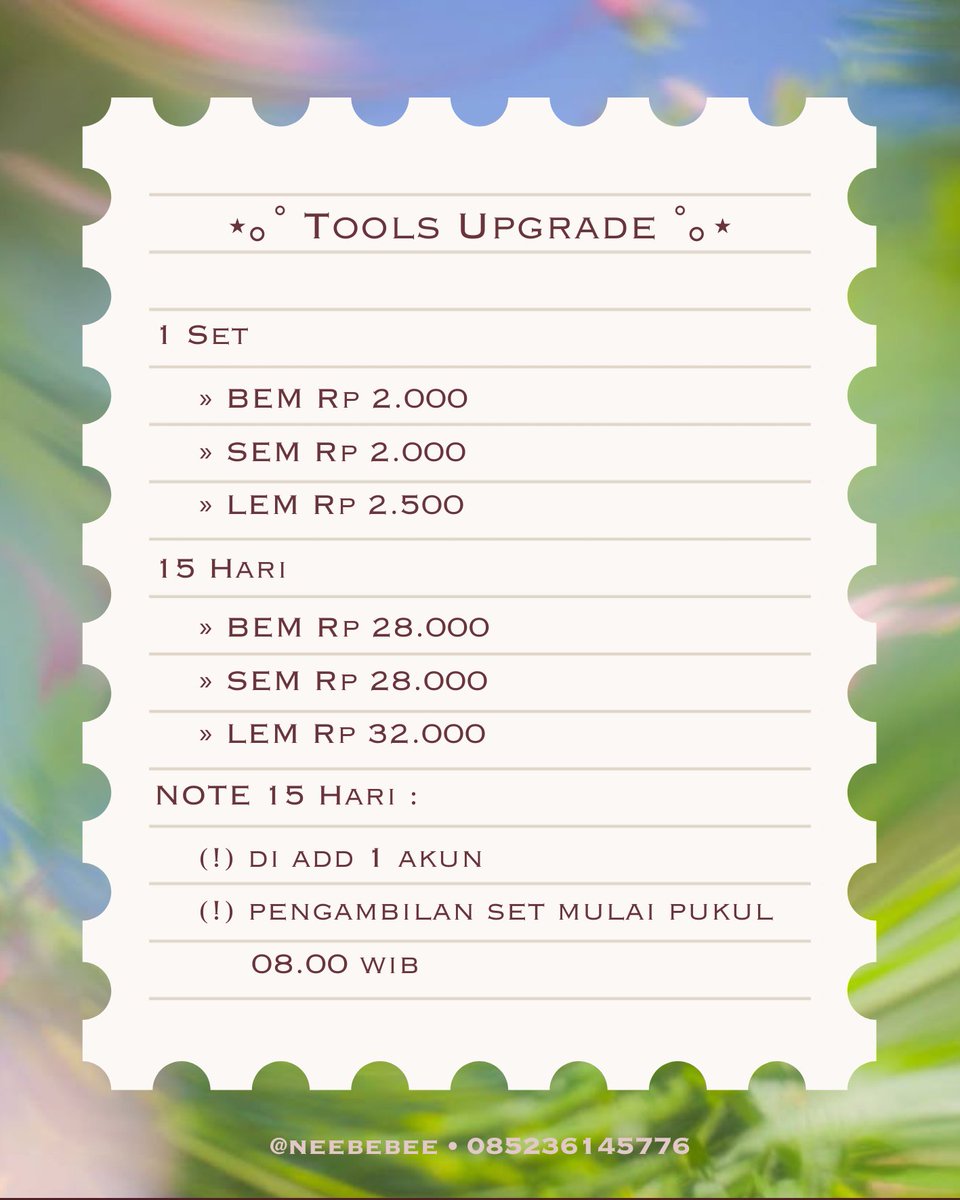 neb neb - order via wa tweet media