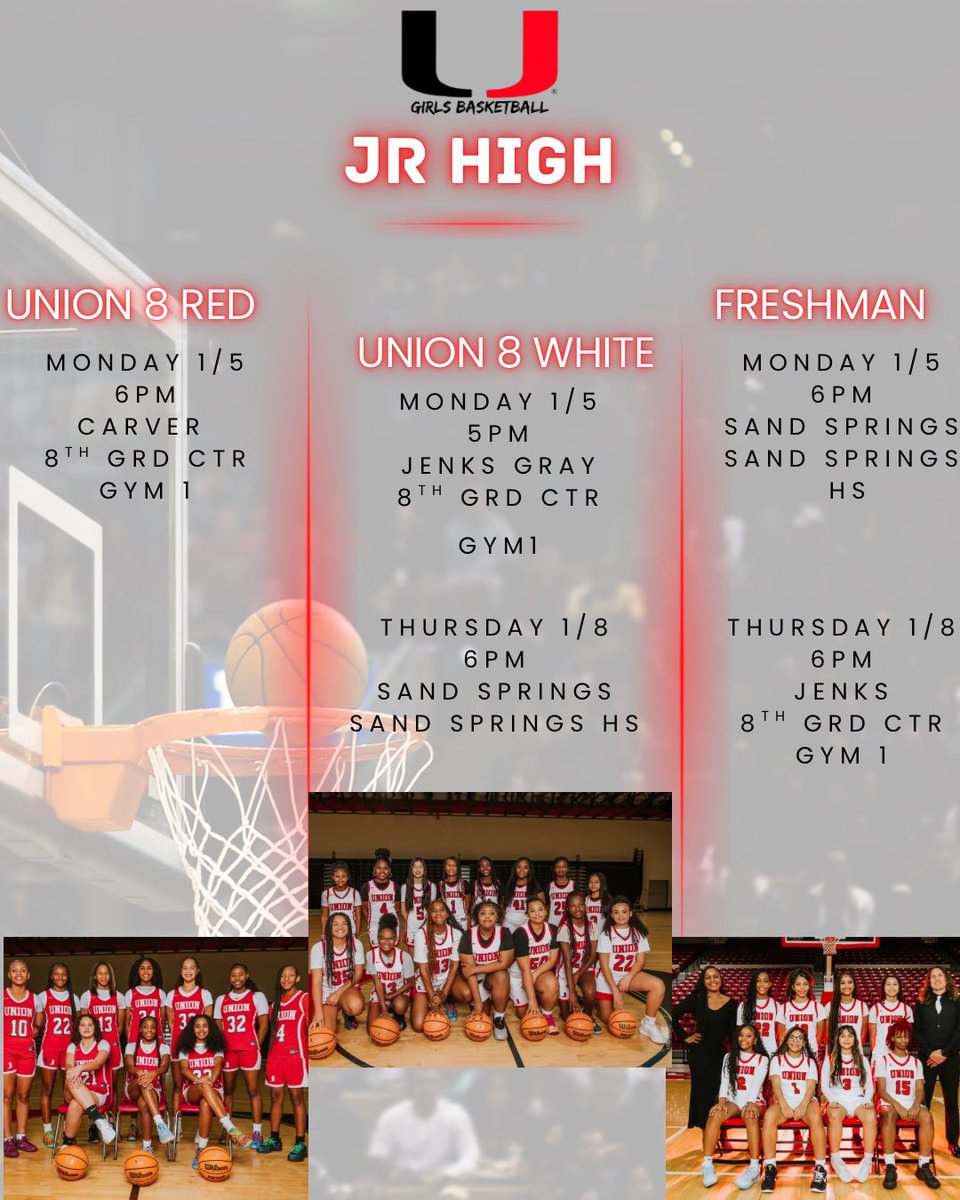 Union Redhawks Girls Basketball tweet media