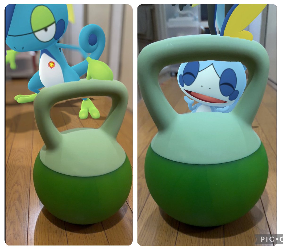 kerolimu's tweet image. きゃえる色でテンション上がって楽しいよ。
水泳部の時に、これが自宅にあったら最高だったなぁ…。

めちゃ楽しい健康器具🤭（笑）きゃえるベルことケルトベル🔔トイレが近く無くなったよ使い始めて1ヶ月したら🤣
#inteleonfamily