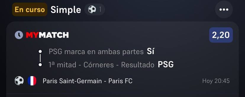 raiderspicks's tweet photo. ¿Quieres verdes como estos? 🤑👇
✅ Combinada Cuota 16.98
✅ Stake 5 PSG
🚀 Siguiente pick en el canal...
ACCESO LIBRE: https://t.co/UQdW3Plj8f https://t.co/P65wdhRHvf