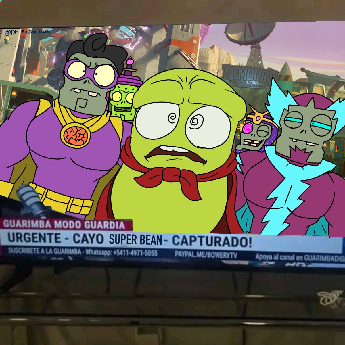 BREAKING:
SUPER BEAN HAS BEEN DEFEATED BY SUPER DUPER BRAINZ AND HIS LEAGUE OF AWESOME!

#pvz #plantsvszombies #gardenwarfare2 #gardenwarfare #superbrainz