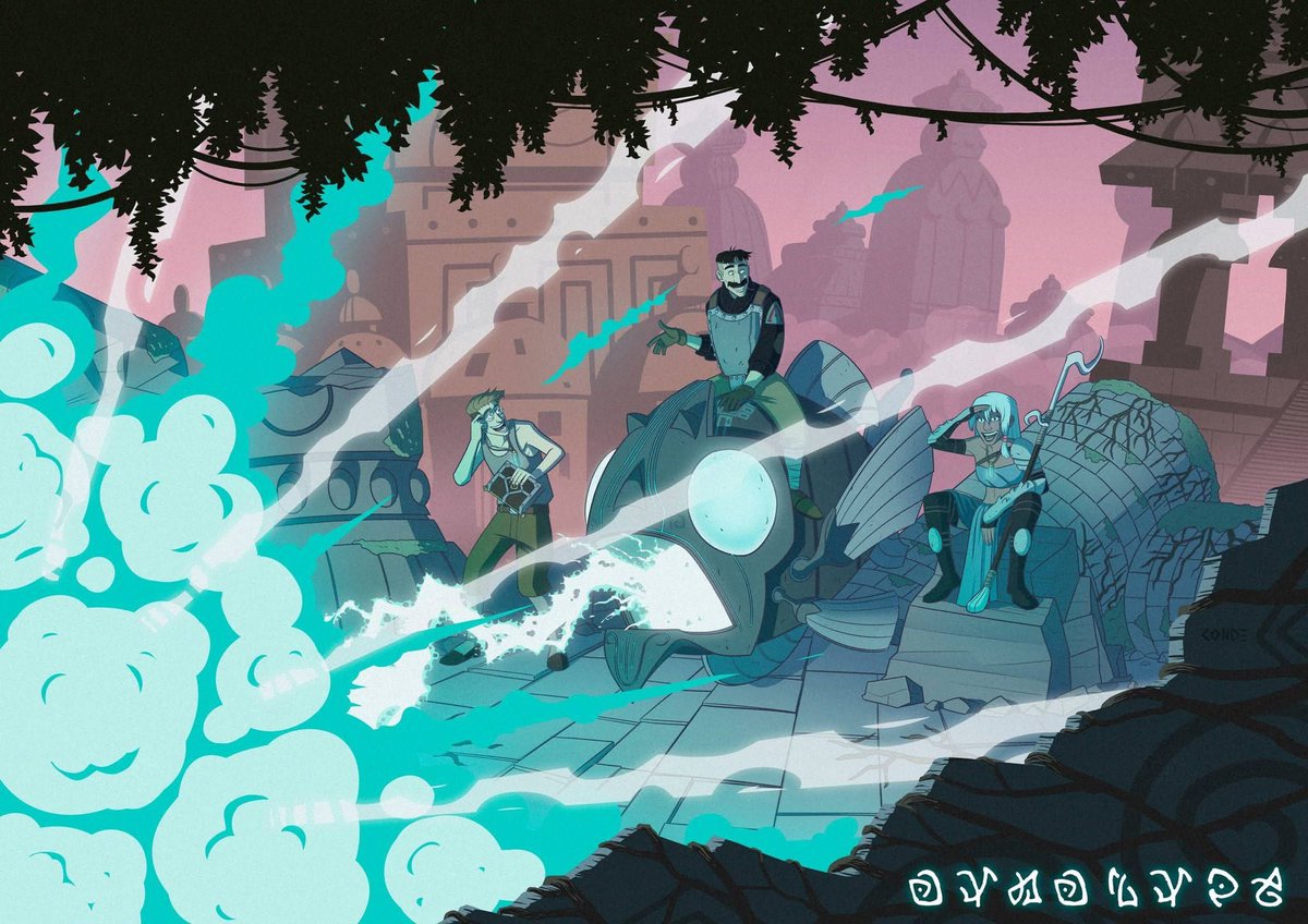 AtlantisTLE's tweet image. New year, new ride. 🐟🧨

Artwork by Conde Benitez. 

💠 #AtlantisisWaiting #AtlantisTheLostEmpire #Art #Disney #Atlantis #FanArt #Vinny #MiloThatch #PrincessKida