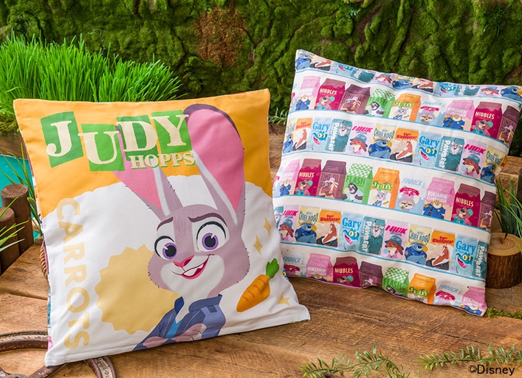 ズートピア2」OH MY CAFE ／ 【 🐰グッズのご紹介🦊 】 『 クッション