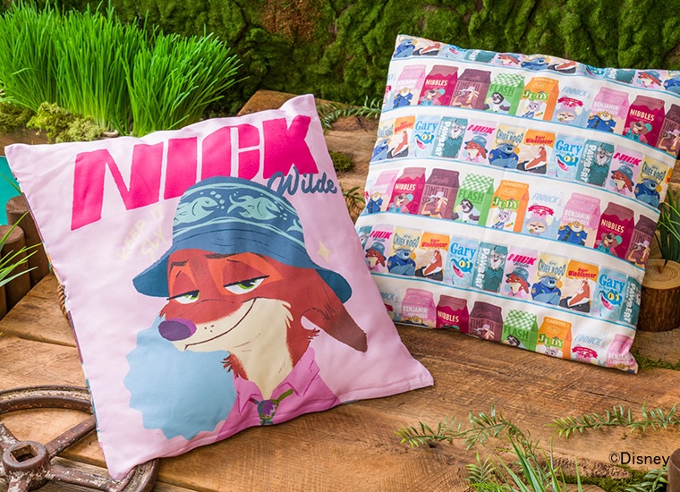 ズートピア2」OH MY CAFE ／ 【 🐰グッズのご紹介🦊 】 『 クッション