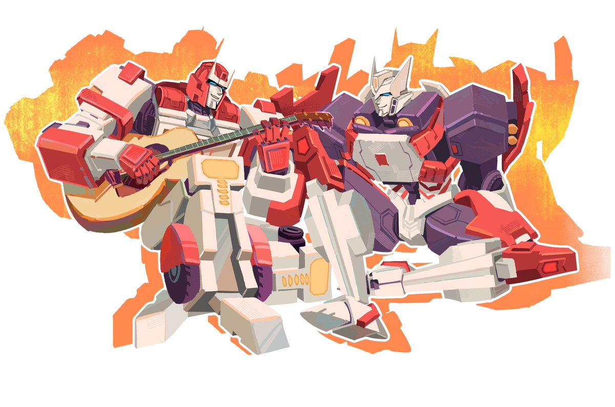 #Dratchet 
朋友画的！代发🥰🥰