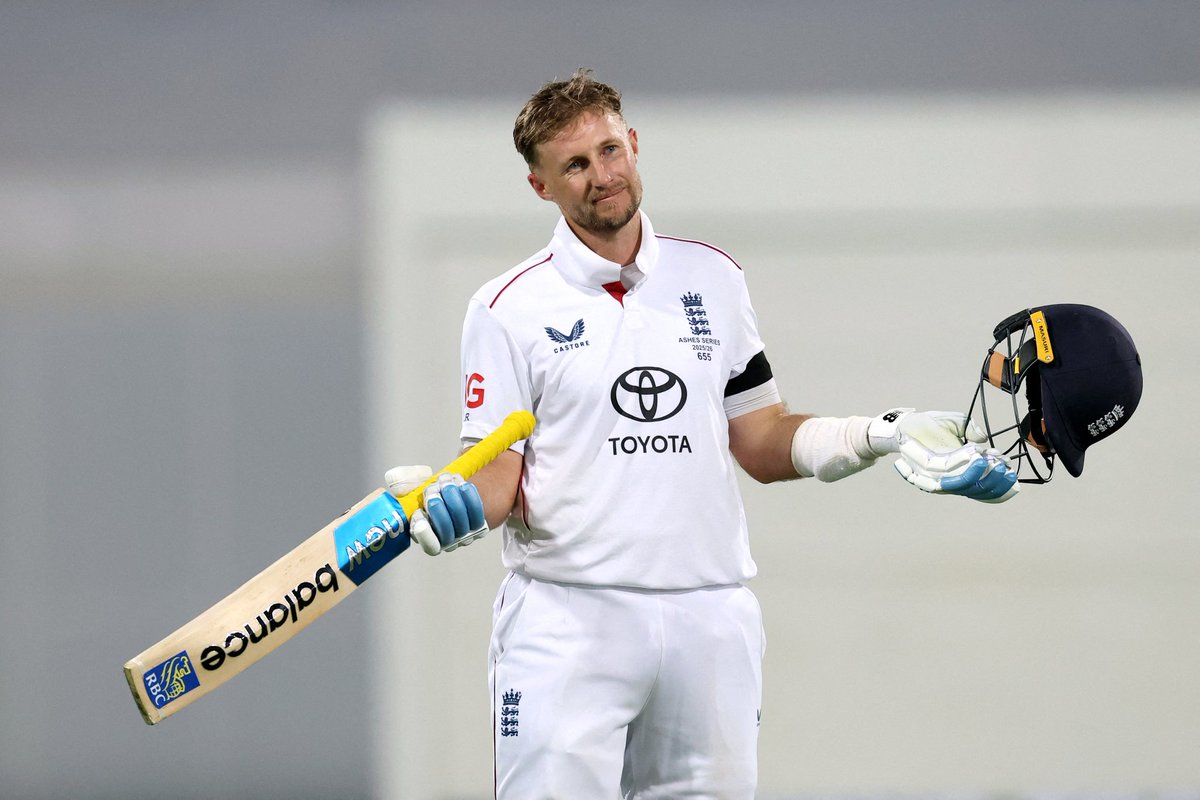 Rajiv1841's tweet photo. Joe Root is greater test batter than Steve Smith & by the time Root retires from test cricket, he will be having atleast more than 5,000 test runs than Smith!!

You talk about quality of runs, Joe Root is averaging 40+ in every single visiting country where he played 5 or more games. He has more 100s in winning cause than Steve Smith, if you talk about impact. Today some clowns can call Smith greater but history will remember Root as greatest.

Joe Root's comparison is not with Steve Smith but with Sachin Tendulkar for the greatness!!