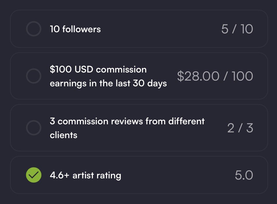 saltedchaos's tweet image. ‼️HELP ME GET VERIFIED‼️
To get verified on Vgen, i need to make $100 worth of commisions in 30 days
I currently have a 20% discount on sketches lasting the entire month! You can find a link in my bio!
I also need 5 more followers!