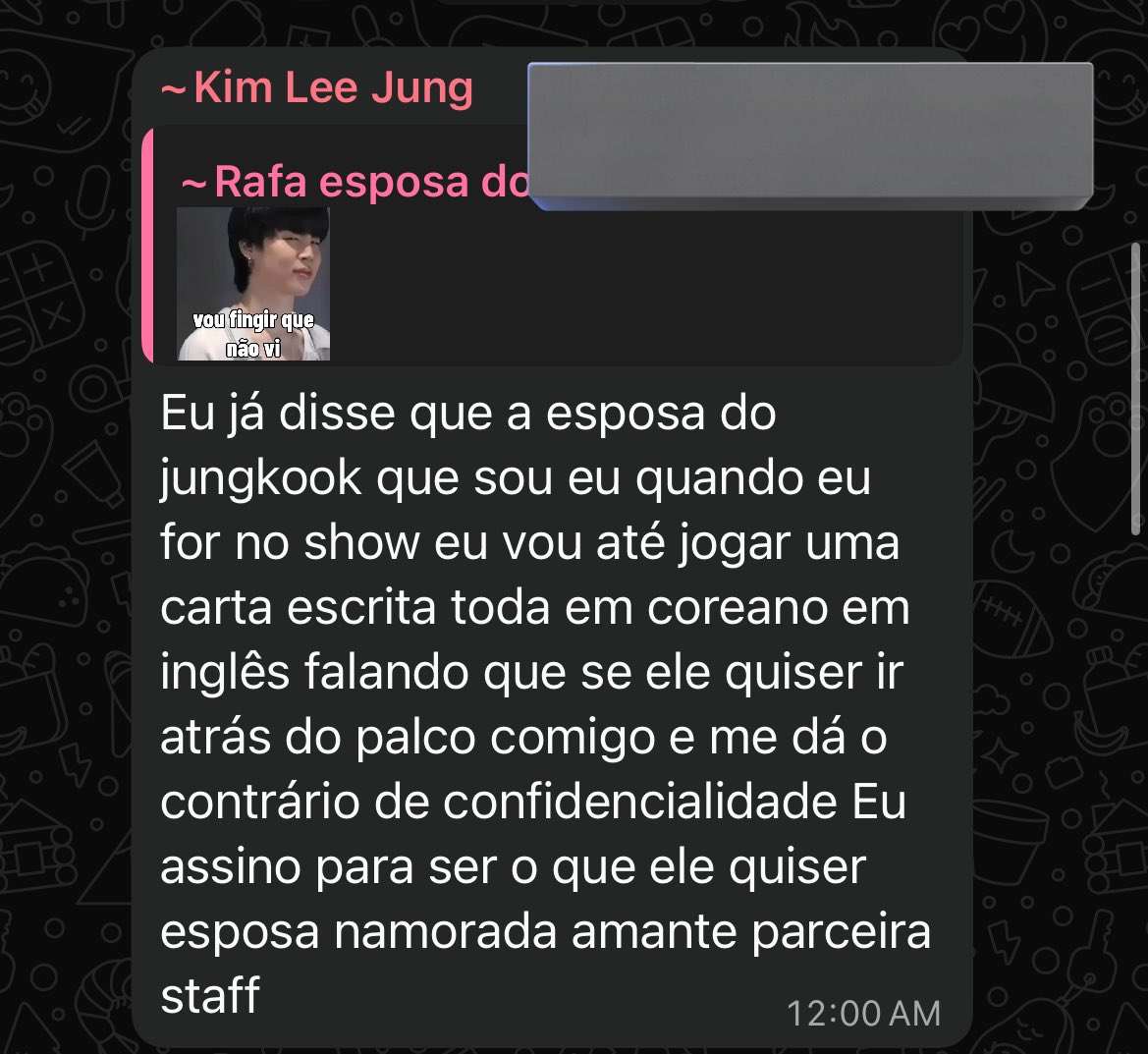 yoonsaid's tweet image. vcs querendo ingresso pra ver show e essa maluca no grupo q eu to