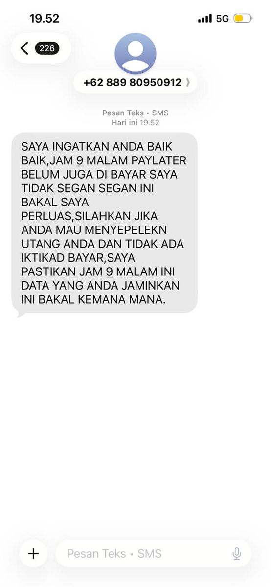 cumaadasatuadit's tweet photo. Kenapa sih debtcoll2 itu ga bisa ngomong baik2 aja gitu.Emgnya orang kalo diancem2 gitu bakal bayar  bakal ketakutan. Ga lah makin2 males bayar.Cuma ratusan ribu sampe segitunya.Perhatian ya tiktok shop tokopedia debtcoll anda ajarin tata krama sopan santun!#debtcoll #tiktok https://t.co/A6ZETqFtb0