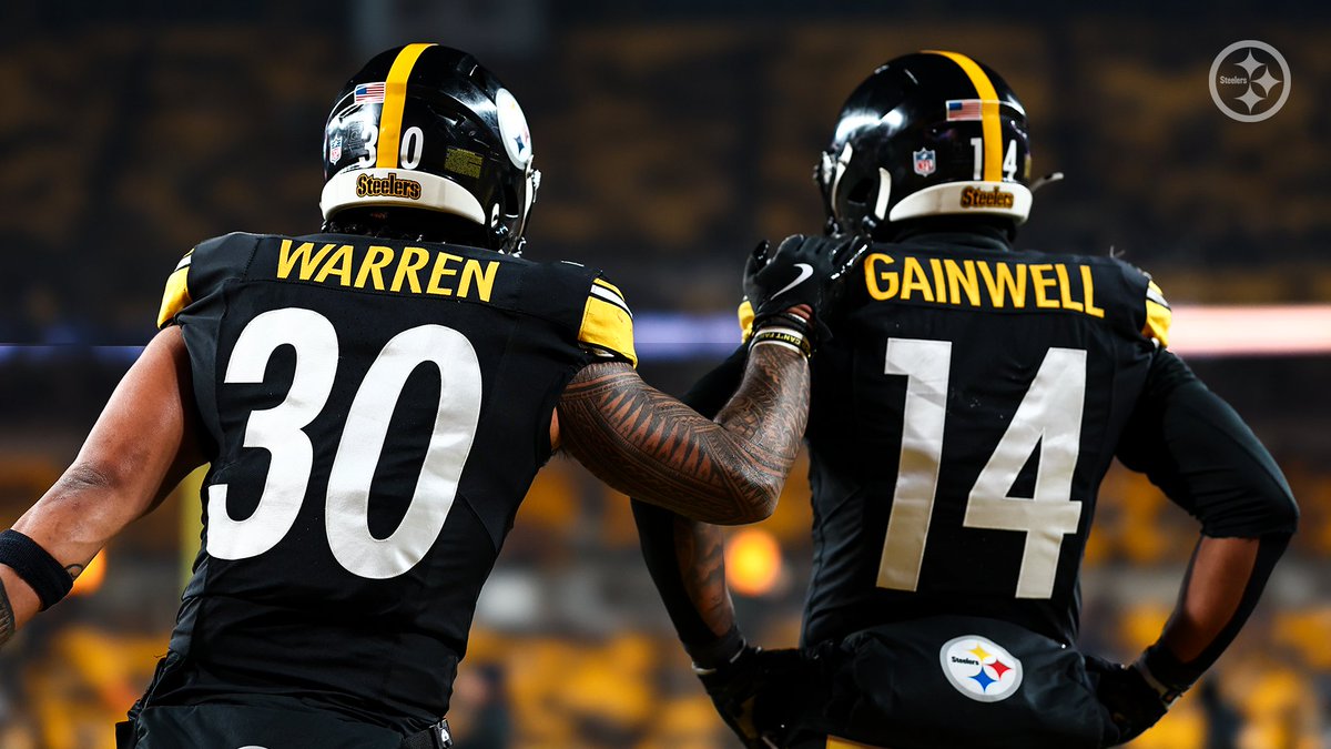 Pain ✖️ Gain 

<a href="/Nunless2/">Jaylen Warren</a> | <a href="/KENNETHGAINWEL/">Kenneth Gainwell 14</a>