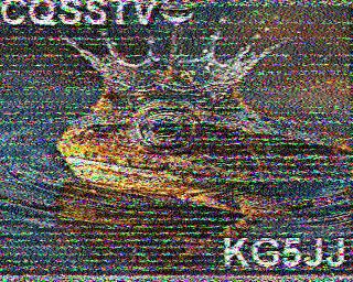 Received on 14.23 Mhz in Southern California grid square DM12mp. #SSTV #AmatuerRadio #HamRadio