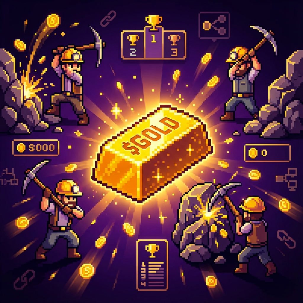 ⛏️ Gold Mining Contest is ON FIRE 🔥

Leaderboard is moving fast.
Miners are grinding hard.
Only real play counts.

💎 Real game
💰 Real $GOLD mined
🏆 Real rewards

Remember:
Only miners who break 100,000+ mined $GOLD qualify for distribution.

Skill > luck. Commitment > noise.