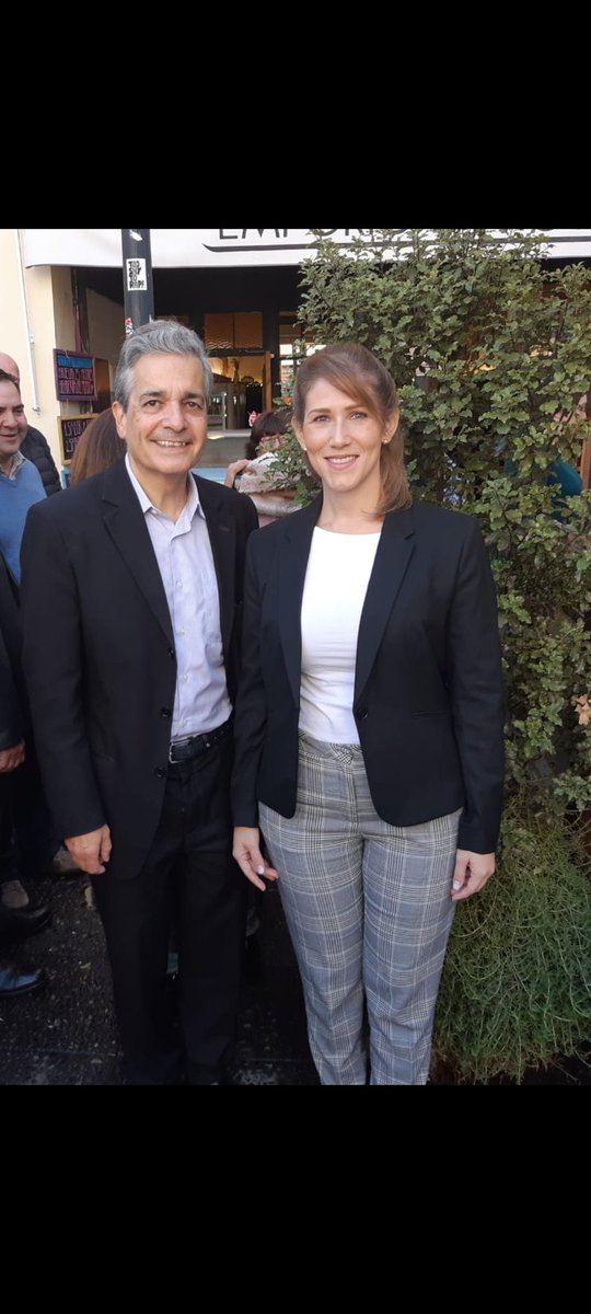 Con Guarequena Gutiérrez, embajadora de la oposición venezolana