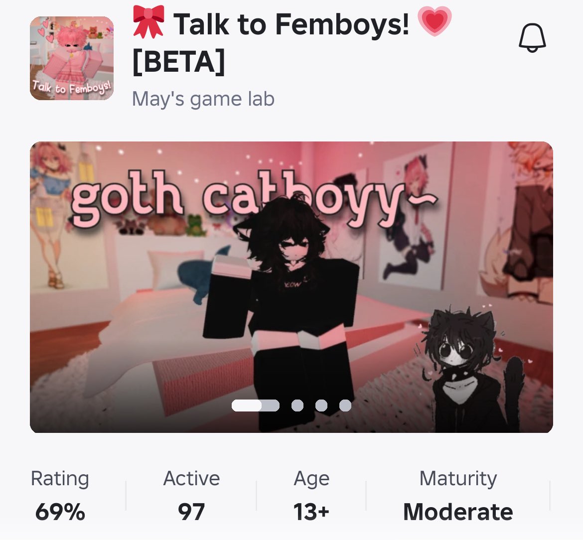 Mr_Tonight_TTV's tweet photo. @Roblox It’s nice to know that Roblox allows avatar and games that aren’t PG but when you say someone is an femboy you get banned for a day thank you Roblox for being a safe company that has never used ai mods https://t.co/huh374CTWx