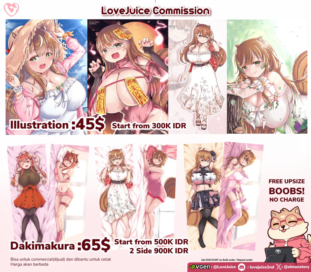 LoveJuice - Commission Open! DM please tweet media