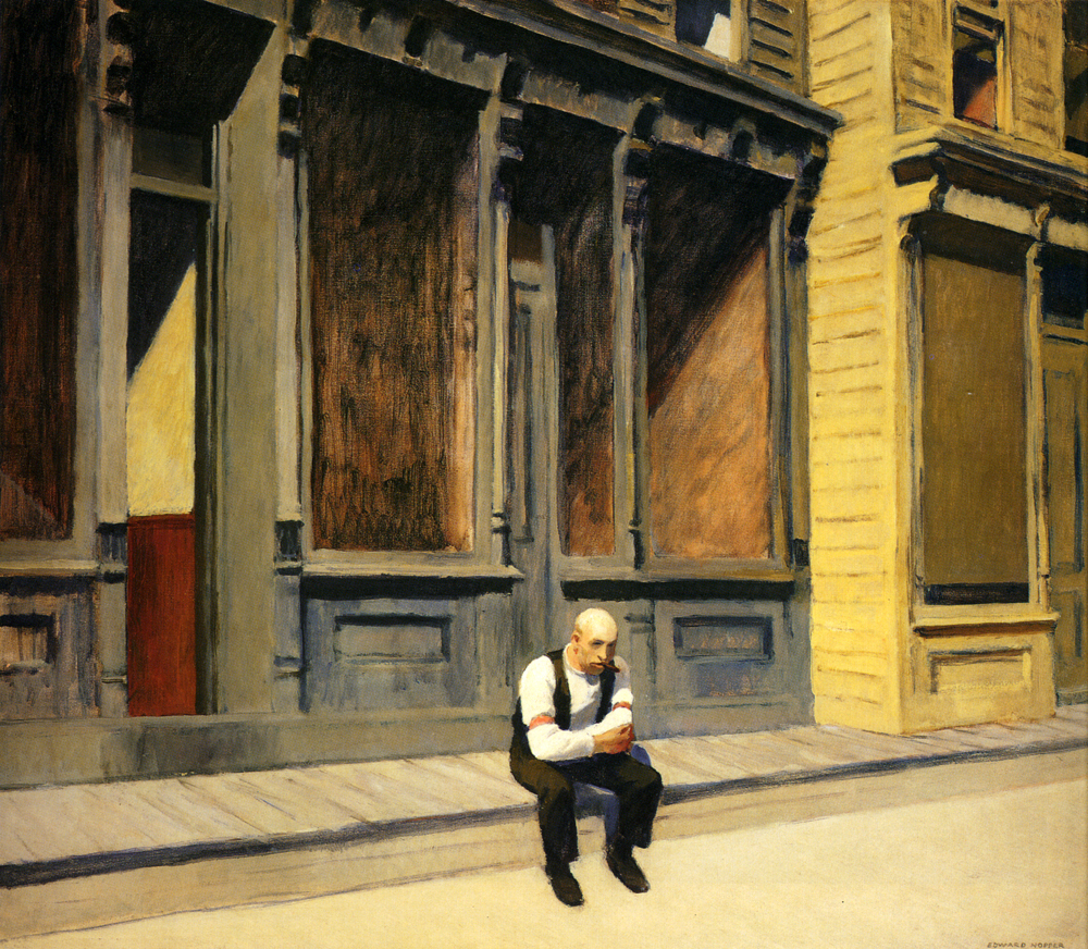 Sunday - 1926 #artbots #hopper