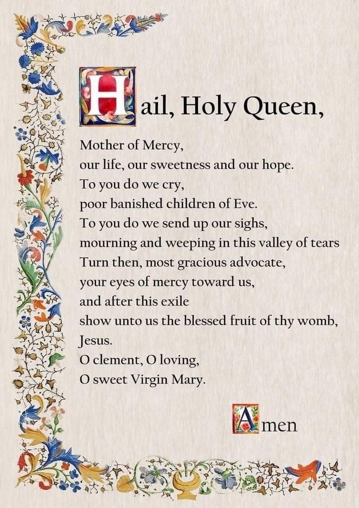 Catholic_bro's tweet photo. Hail Mary https://t.co/4hebhfHMGH