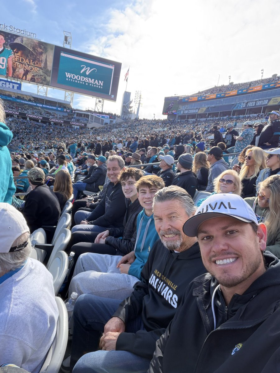 I'm grateful to be a <a href="/Jaguars/">Jacksonville Jaguars</a> fan and so excited for this already unbelievable season, but......we are just getting started. #FAFO