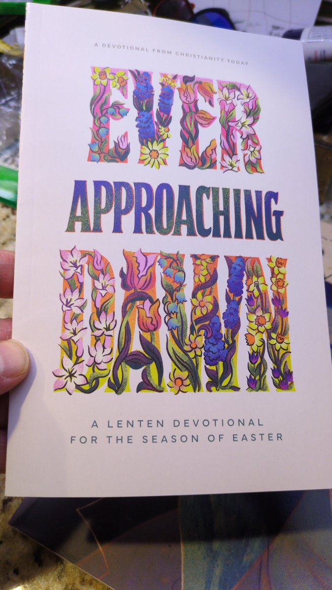 What is "a Lenten Devotional for the season of Easter"?

I can't figure out how to make sense of that sentence