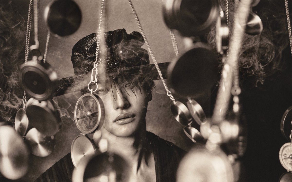 lovelifebeauty_'s tweet image. oh my god… songzio really chose the right ambassador - seonghwa was born for this concept