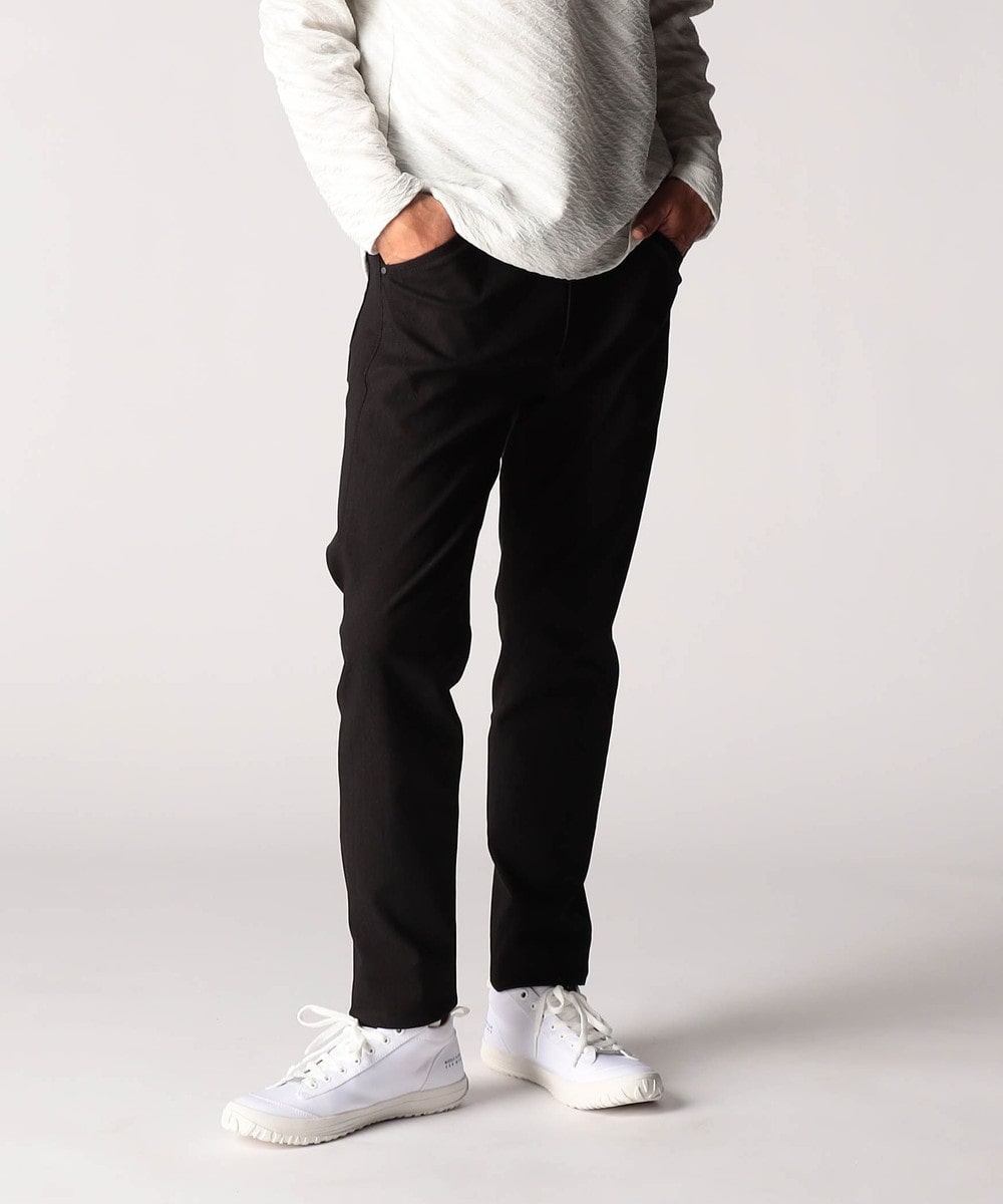 NICOLE CLUB FOR MEN新作入荷】 コーティングヘリンボン 5ポケット