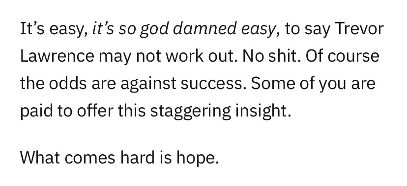 “What comes hard is hope.”

I will never stop recommending this 2021 @NateMonroeTU article on <a href="/BigCatCountry/">Big Cat Country</a>.

bigcatcountry.com/2021/4/30/2241…