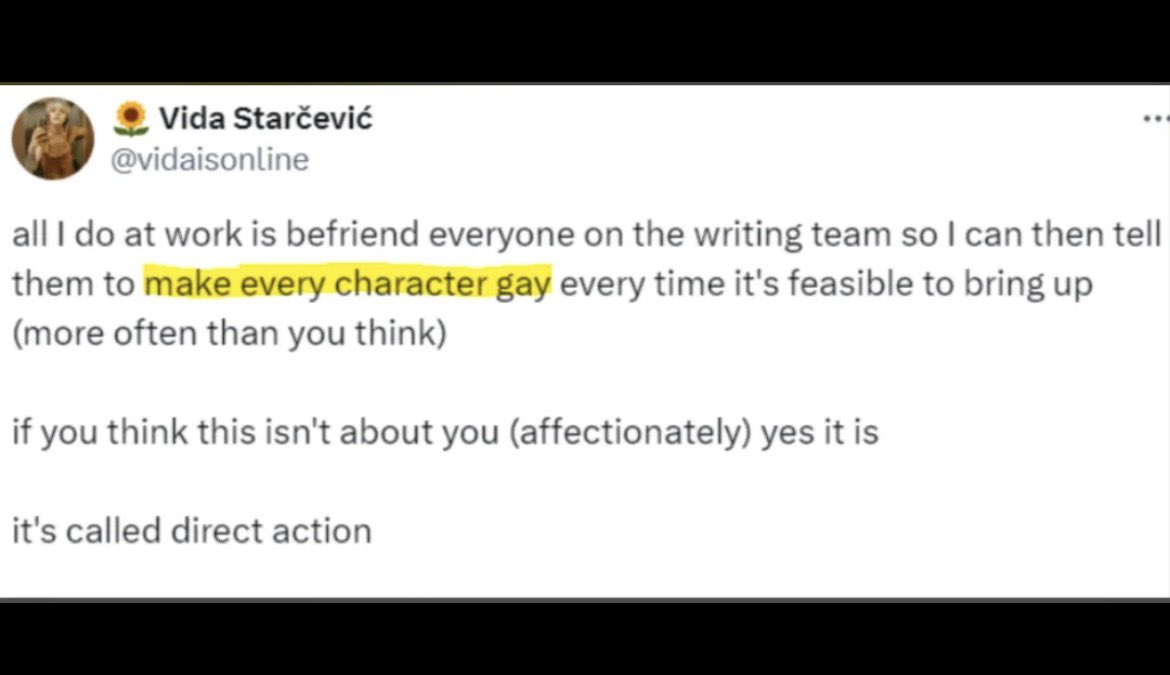 Pirat_Nation's tweet image. Senior Community Manager of Remedy Entertainment, Vida Starčević, befriends the writing team.

She went into protected mode once the shit hit the fan.