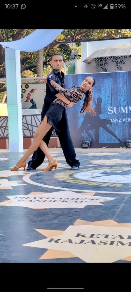 TVBI_mumbai's tweet photo. Learn international style of RUMBA, SAMBA, CHA CHA, JIVE, SLOW WALTZ 
A Beginner's Class of Latin and Ballroom in Andheri West
Date: 6th January 2026
Duration: 8 weeks (Tue)
Timing: 6:30-8 pm
Venue: Bhaktivedantaswami mission school 
Fees:Rs 5000/-
Contact: 9821098325
9821327535 https://t.co/2BXEEJHgY1
