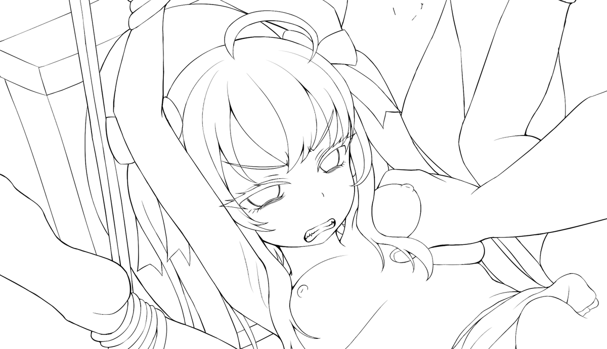 各支援サイトに線画とラフ画を公開しました! 