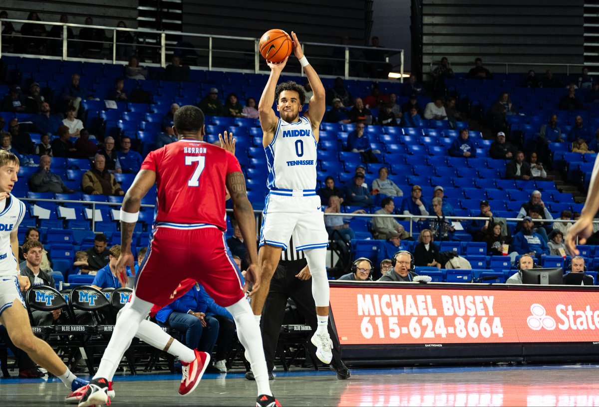 willie_phaler50's tweet image. After his first two starts with @MT_MBB this past weekend, Alec Oglesby (@thathooperalec) is second in CUSA 3pt percentage, shooting 47.9% from behind the arc.

Oglesby scored 25 on 8 threes against LA Tech, and made 2 threes against Sam Houston today.